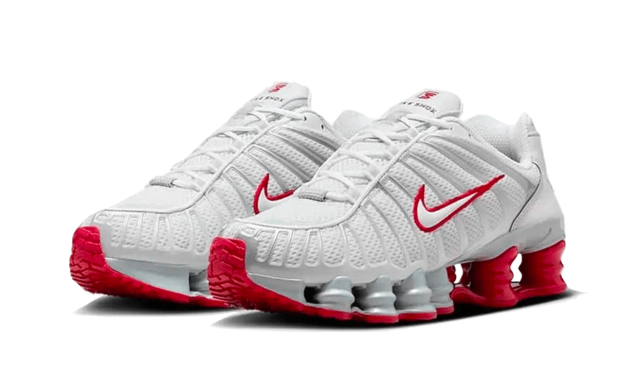 Nike Nike Shox TL Platinum Tint Gym Red - FZ4344-001