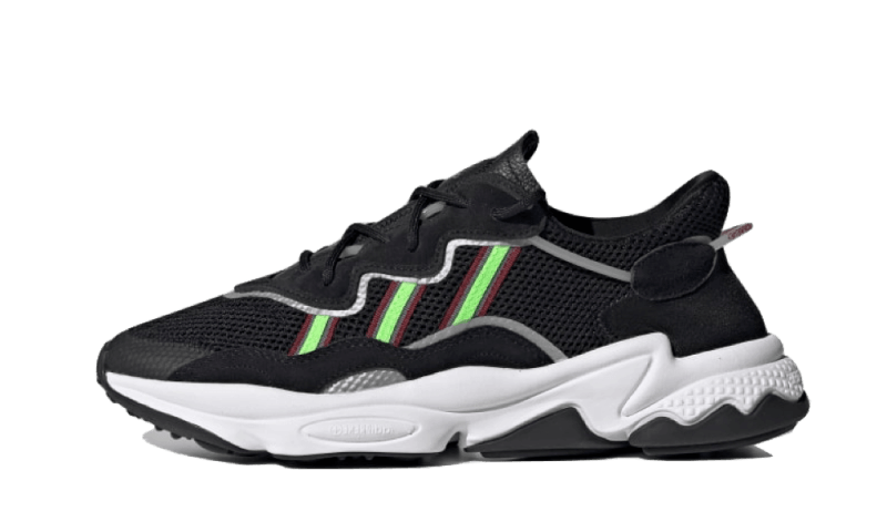 Adidas Adidas Ozweego Core Black Solar Green - EE7002 / EF0518