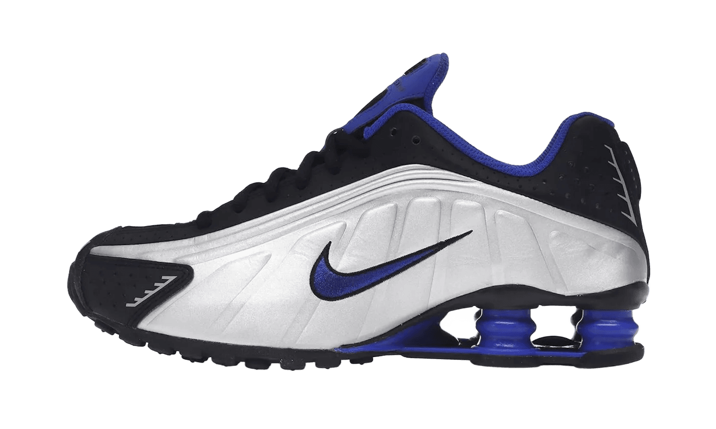 Nike Shox R4 Racer Blue Metallic Silver - HJ7303-445 / BQ4000-002