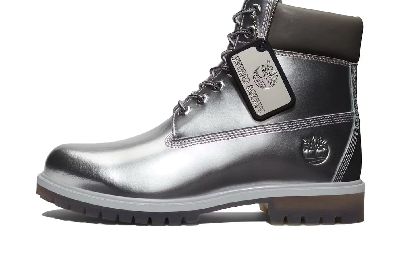 Timberland 6' Premium Boot Veneda Carter Silver - TB0A6D9M-EBN