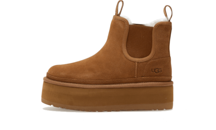 UGG UGG Neumel Platform Chelsea Boot Chestnut - 1134526-CHE